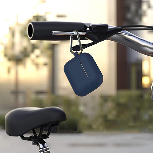 Чехол с карабином iLoungeMax TPU Case Pine Green для AirPods Pro купить