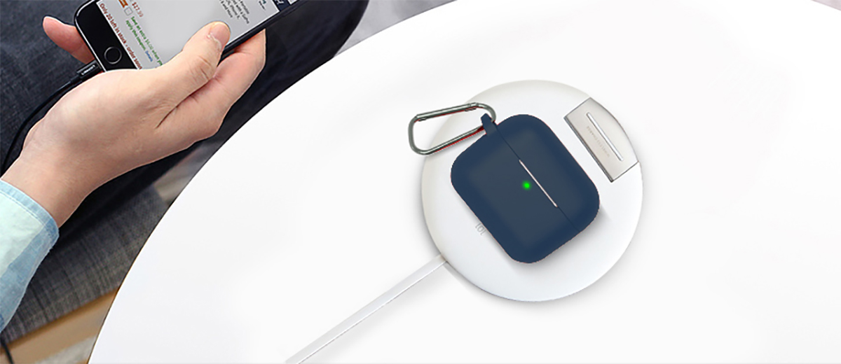 Чехол с карабином iLoungeMax TPU Case Pine Green для AirPods Pro технические характеристики
