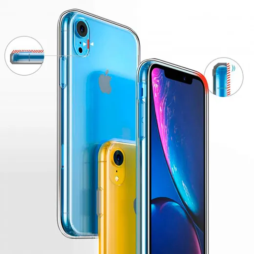 Прозорий чохол iLoungeMax TPU для iPhone XR якісна конструкція