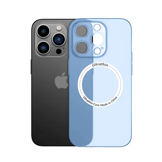 Купить ультратонкий чехол с защитой камеры iLoungeMax Ultrathin MagSafe Case Transparent для iPhone 13