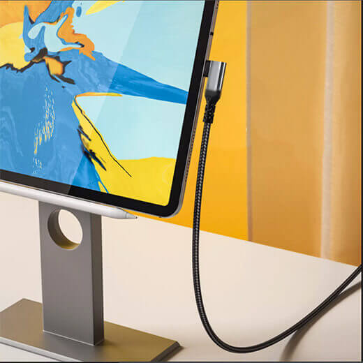Кутовий подовжувач iLoungeMax USB Type-C USB-C 3.1 10Gbp / s 90 &deg; 1.5м для MacBook | iPad