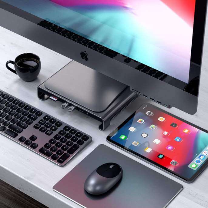 Алюмінієва підставка для iMac Satechi Type-C Aluminium Monitor Stand