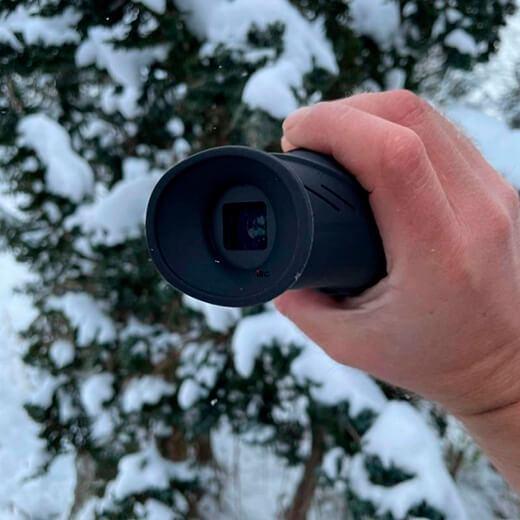 Тепловизор Infiray XEYE 2 E6 PRO V3 качество изображения