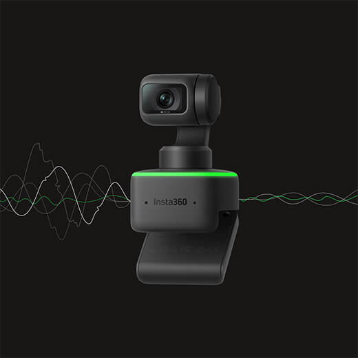 Відеокамера Insta360 Link Шумопридушення