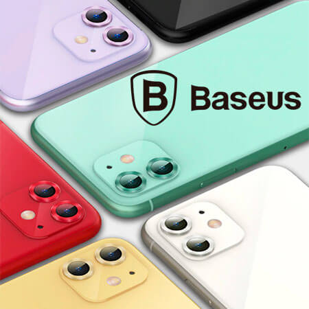 Защитное стекло для камеры iPhone 11 Pro/Pro Max Baseus Alloy Protection Ring Lens Film