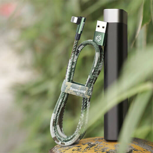 Зарядный кабель для iPhone 1м Baseus Camouflage USB to Lightning Cable