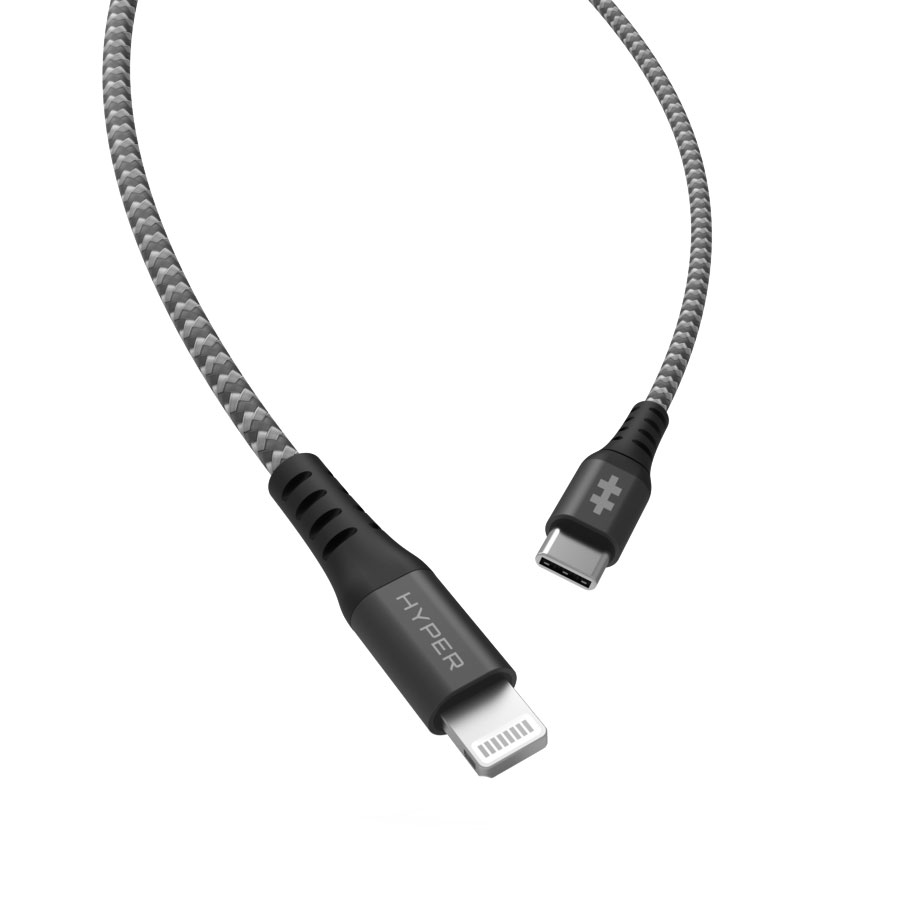 Зарядный кабель для iPhone 2м HyperDrive Tough USB-C to Lightning