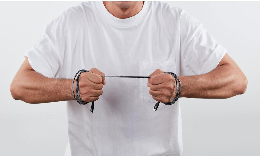 Зарядный кабель для iPhone 1м HyperDrive Lanyard USB-C to Lightning