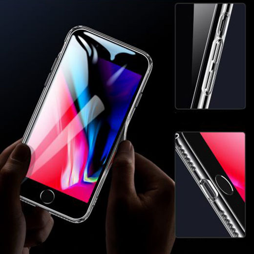 Прозрачный стеклянный чехол для iPhone SE 3 | SE 2 | 8 | 7/8/SE 2 (2020) ESR Ice Shield Clear