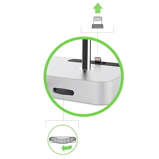 Док-станция с беспроводной зарядкой для iPhone/Apple Watch Belkin Valet™ Charge Dock