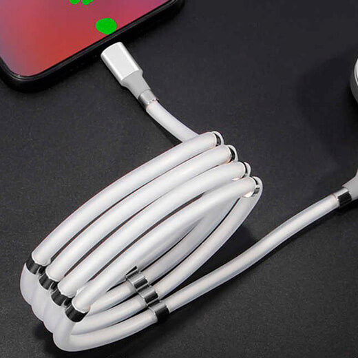 Зарядний магнітний кабель для iPhone / iPad iLoungeMax SuperCalla Cable USB-A to Lightning 1.8m