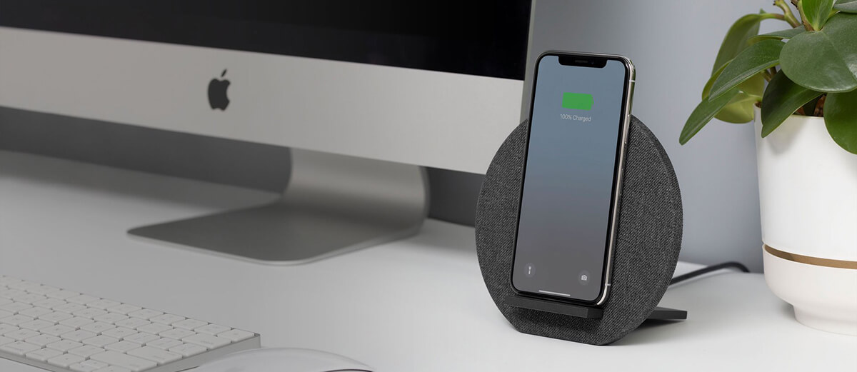 Бездротова зарядка для iPhone Native Union Dock Wireless Charger 10W
