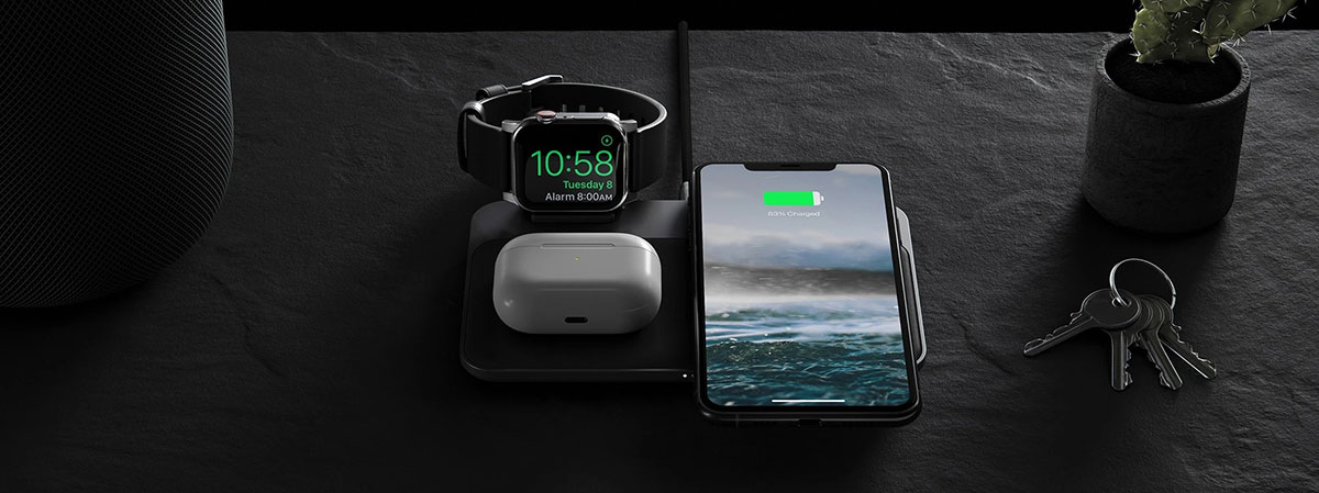 Беспроводная док-станция для iPhone Nomad Base Station Apple Watch Edition 5 в 1