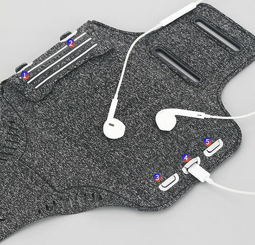 Спортивный чехол на руку Rock Fitness Armband для iPhone (до 5.5")