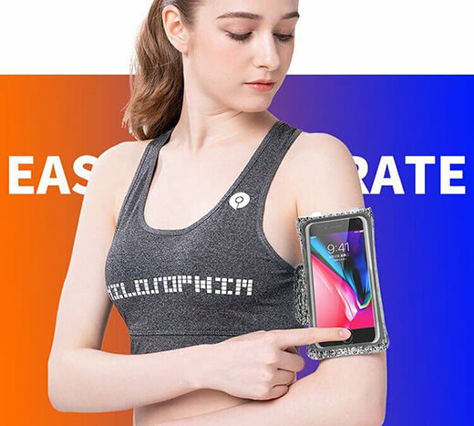 Спортивный чехол на руку Rock Fitness Armband для iPhone (до 5.5")