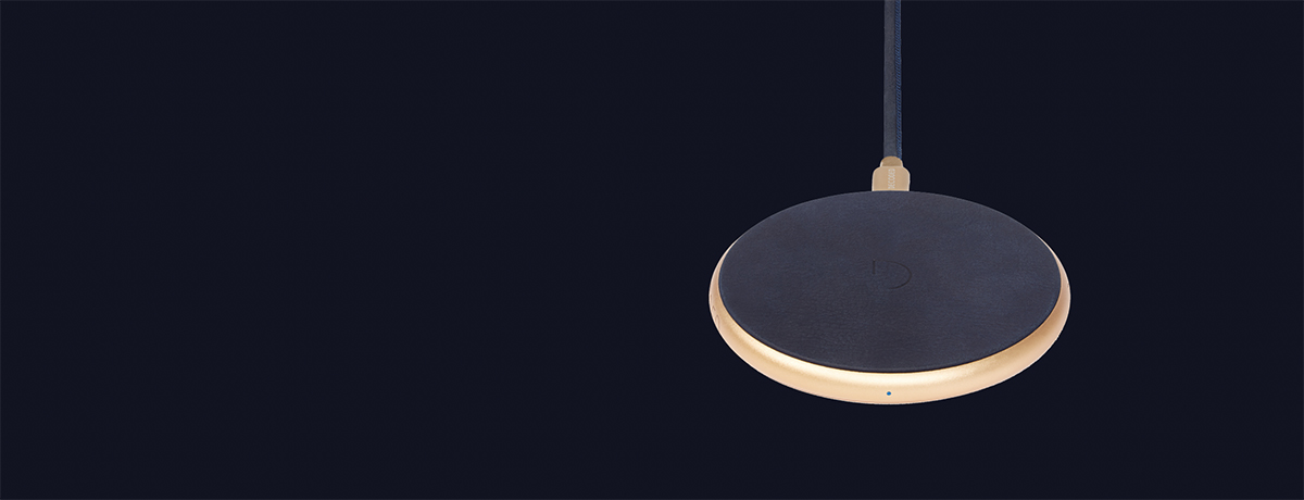 Бездротова зарядка для iPhone /Samsung Decoded FastPad Wireless Charger
