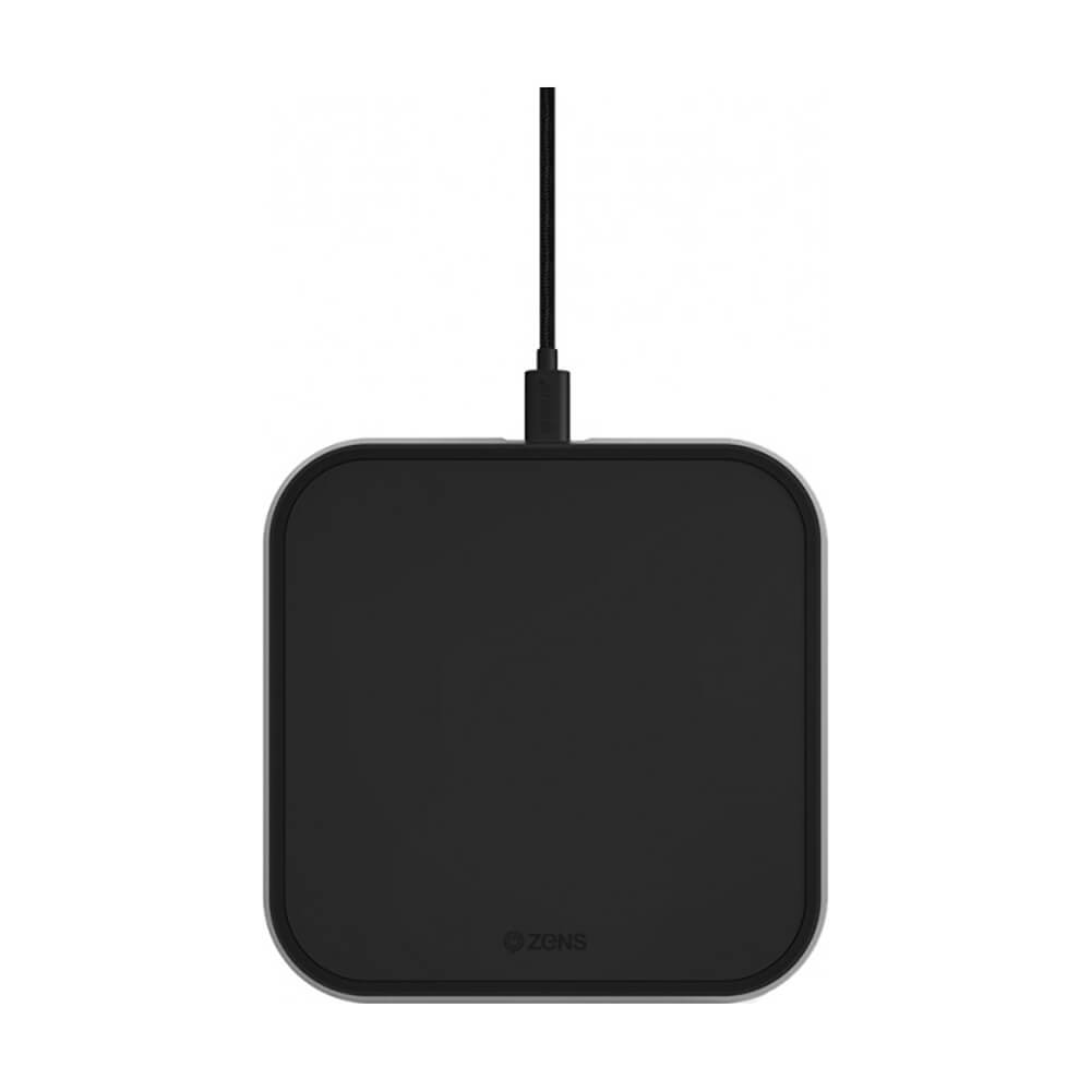 Беспроводная зарядка для iPhone/Samsung ZENS Single Aluminium Wireless Charger