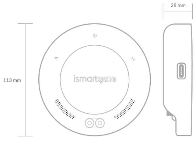 Автоматика открывания гаражных ворот Ismartgate Lite Garage Kit