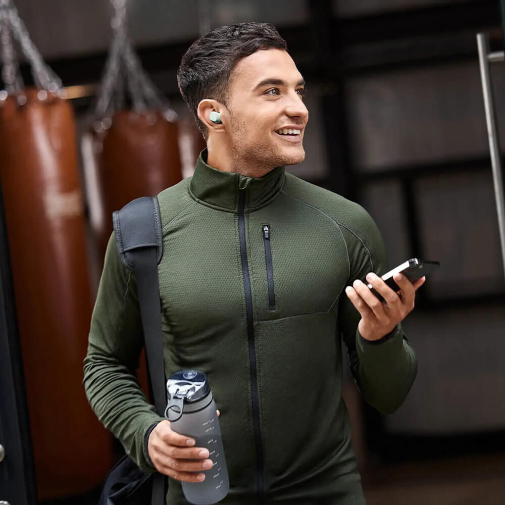 Новые беспроводные наушники c шумоподавлением Jabra Elite 4 Active Mint