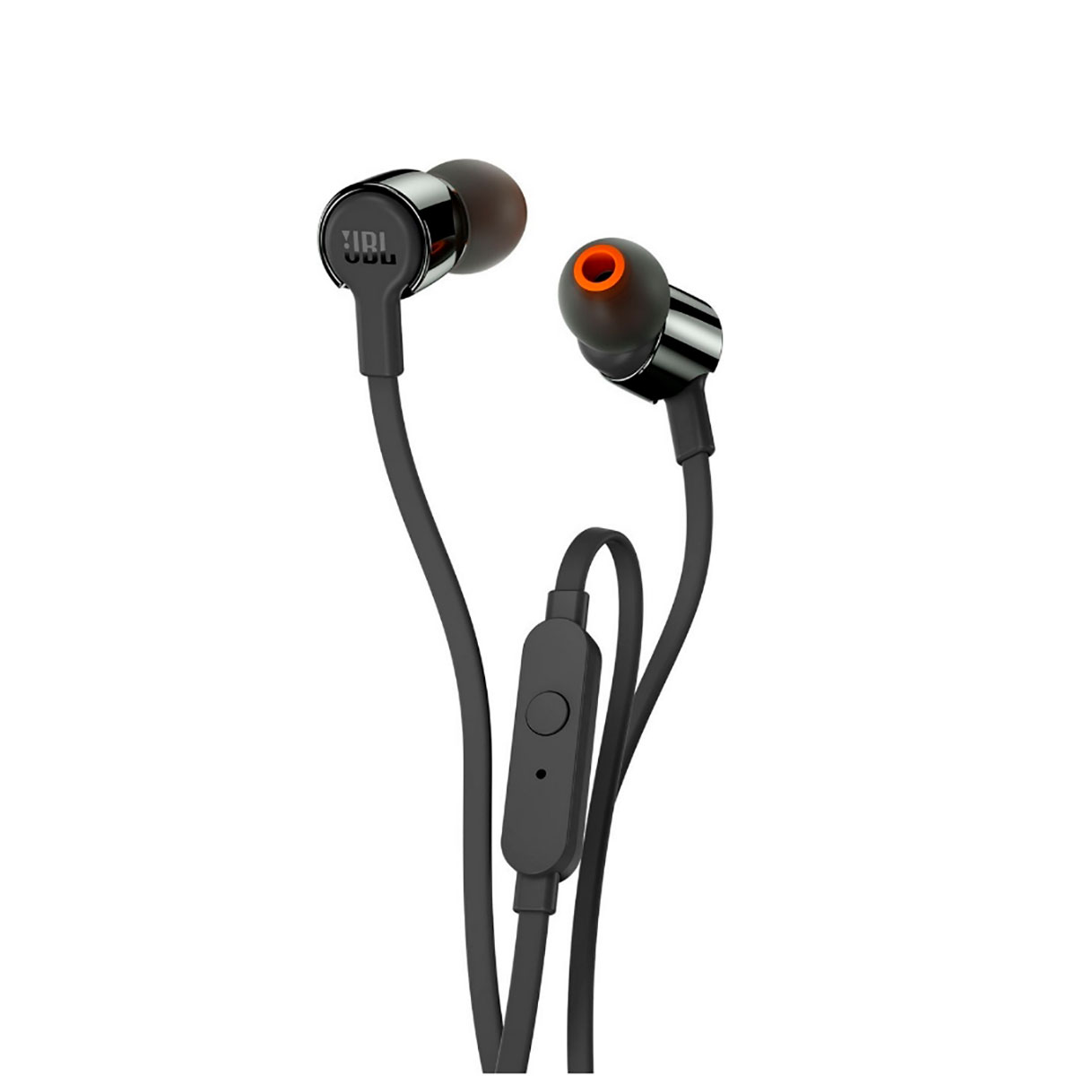 Черные внутриканальные проводные наушники JBL T110 Black
