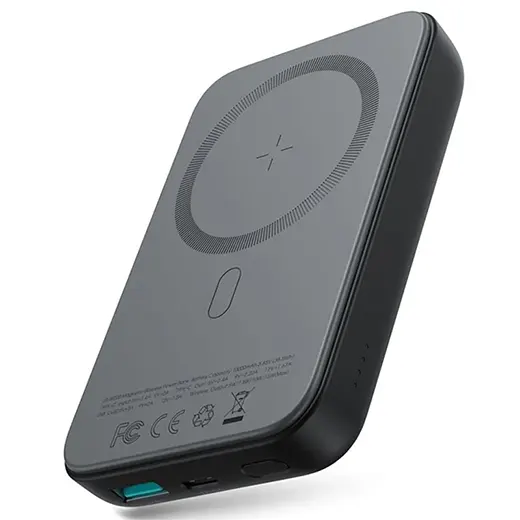 Повербанк Joyroom JR-W020 Wireless Power Bank MagSafe Black 10000mAh цена