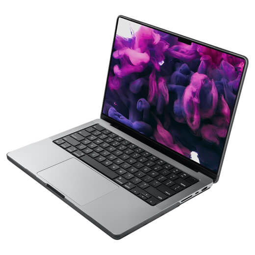 Новый защитный чехол Laut Huex Black для MacBook Pro 14" M1 (2021)