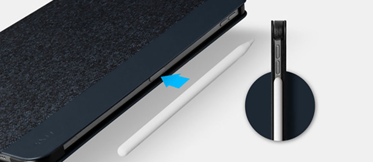 Чехол-книжка для iPad Pro 11" (2018) Laut Inflight Folio Indigo