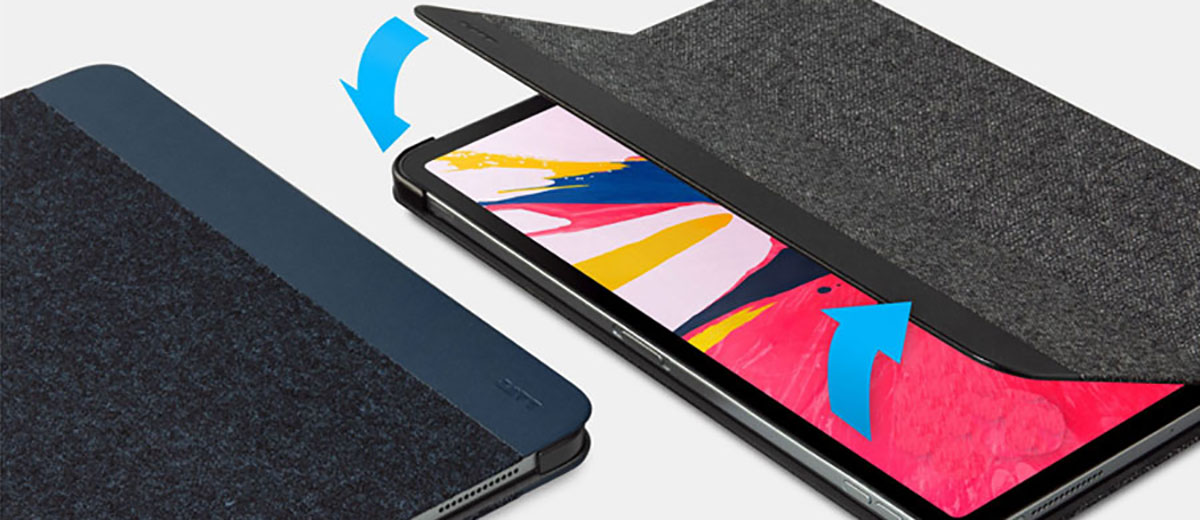 Чехол-книжка для iPad Pro 11" (2018) Laut Inflight Folio Indigo