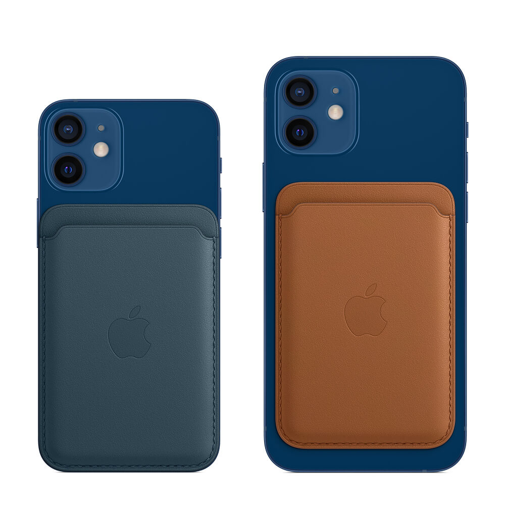 Кожаный чехол-бумажник iLoungeMax Leather Wallet MagSafe для iPhone 14 | 13 | 12 OEM