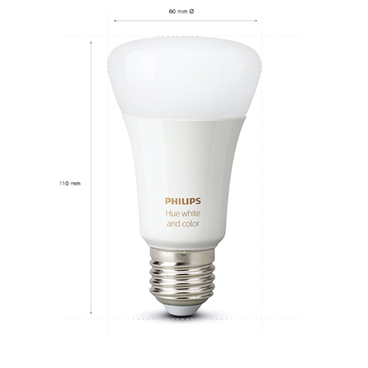 Умные LED лампы Hue White and Colour Ambiance 2-pack E27 HomeKit (2 шт.)