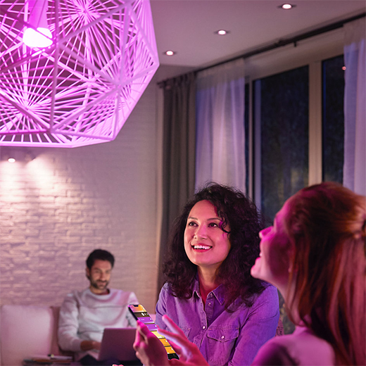 Умные LED лампы Hue White and Colour Ambiance 2-pack E27 HomeKit (2 шт.)