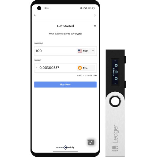 Апаратний криптогаманець Ledger Nano X характеристики