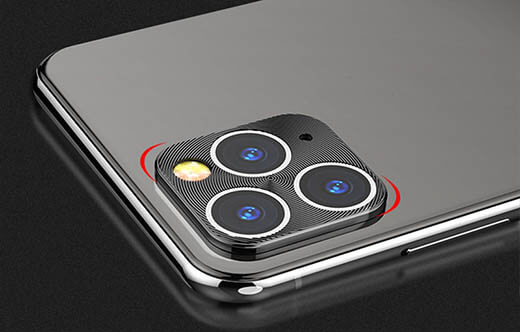 Защитное стекло для камеры iPhone 11 Pro/11 Pro Max iLoungeMax Lens Metal
