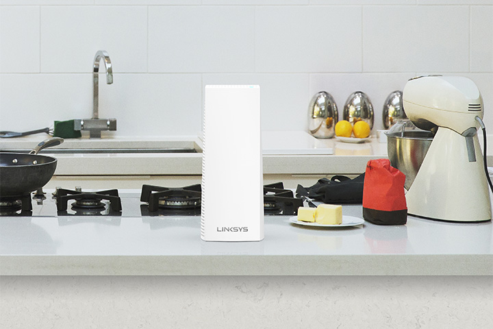 Wi-Fi роутер Linksys Velop Intelligent Mesh System VLP0103 AC1200 (3-pack) домашнаяя Wi-Fi система