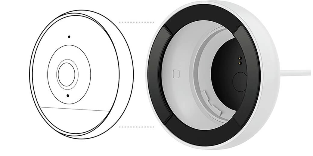 Розумна камера відеоспостереження Logitech Circle 2 Combo Pack Apple HomeKit
