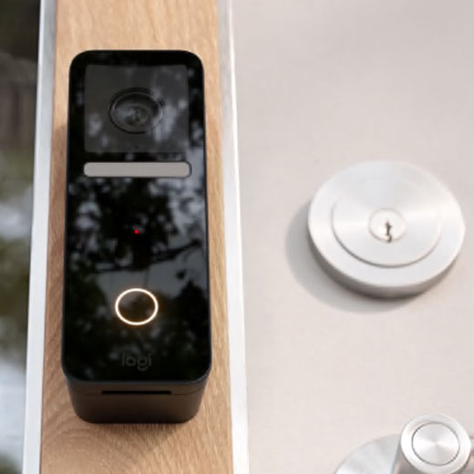 Умный дверной видеозвонок Logitech Circle View Apple HomeKit