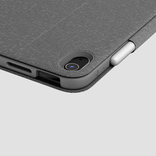 Чехол клавиатура с тачпадом Logitech Folio Touch Keyboard Oxford Grey для iPad Air 5 M1 | 4 (2022 | 2020)