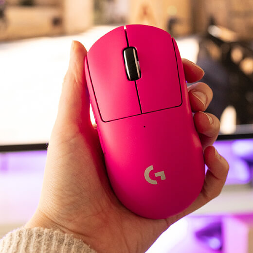 Беспроводная мышь Logitech G Pro X Superlight Black с программируемыми кнопками