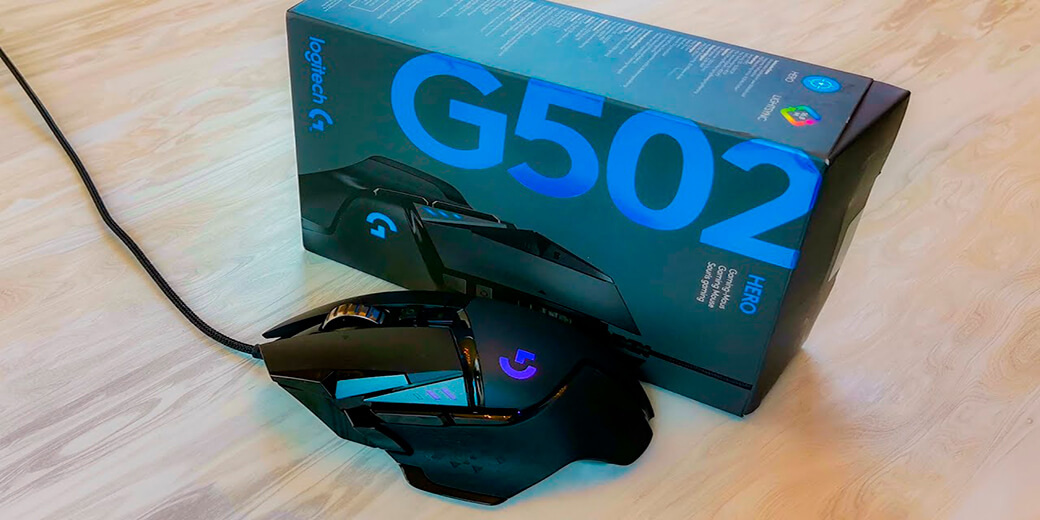 Игровая мышь Logitech G502 HERO Black технические характеристики