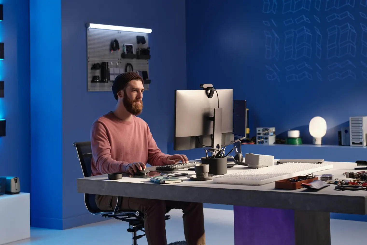 Бездротова клавіатура з підсвічуванням Logitech MX Mechanical Space Gray.