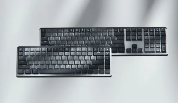 Бездротова клавіатура високої якості з підсвічуванням Logitech MX Mechanical Space Gray