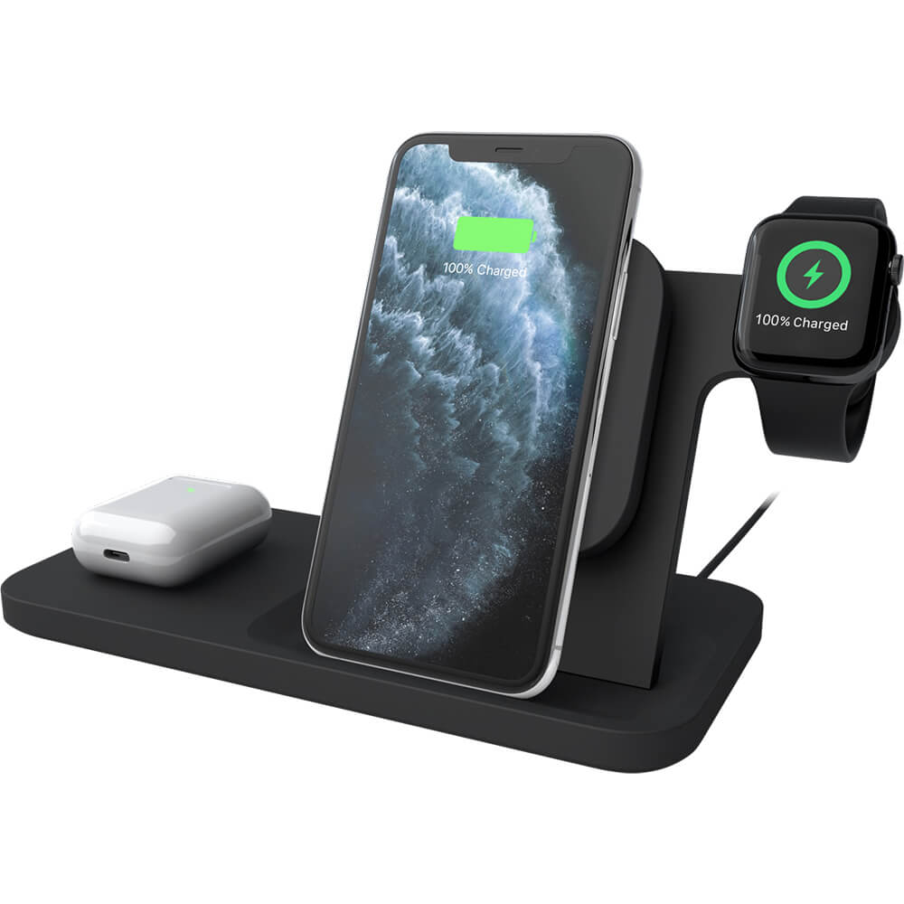 Беспроводная док-станция Logitech Powered 3-in-1 Dock для iPhone/Apple Watch/AirPods