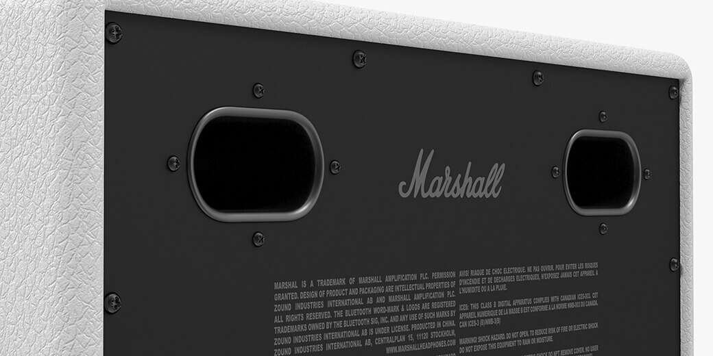 Бездротова акустика Marshall Woburn II Bluetooth низькі частоти