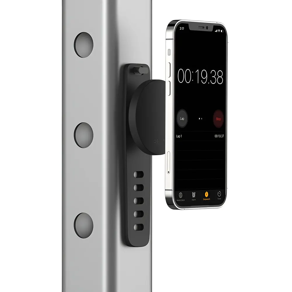 Магнитный держатель для iPhone 12/13/14 с двойной магнитной насадкой, вращение на 360 градусов | Belkin Magnetic Fitness Mount