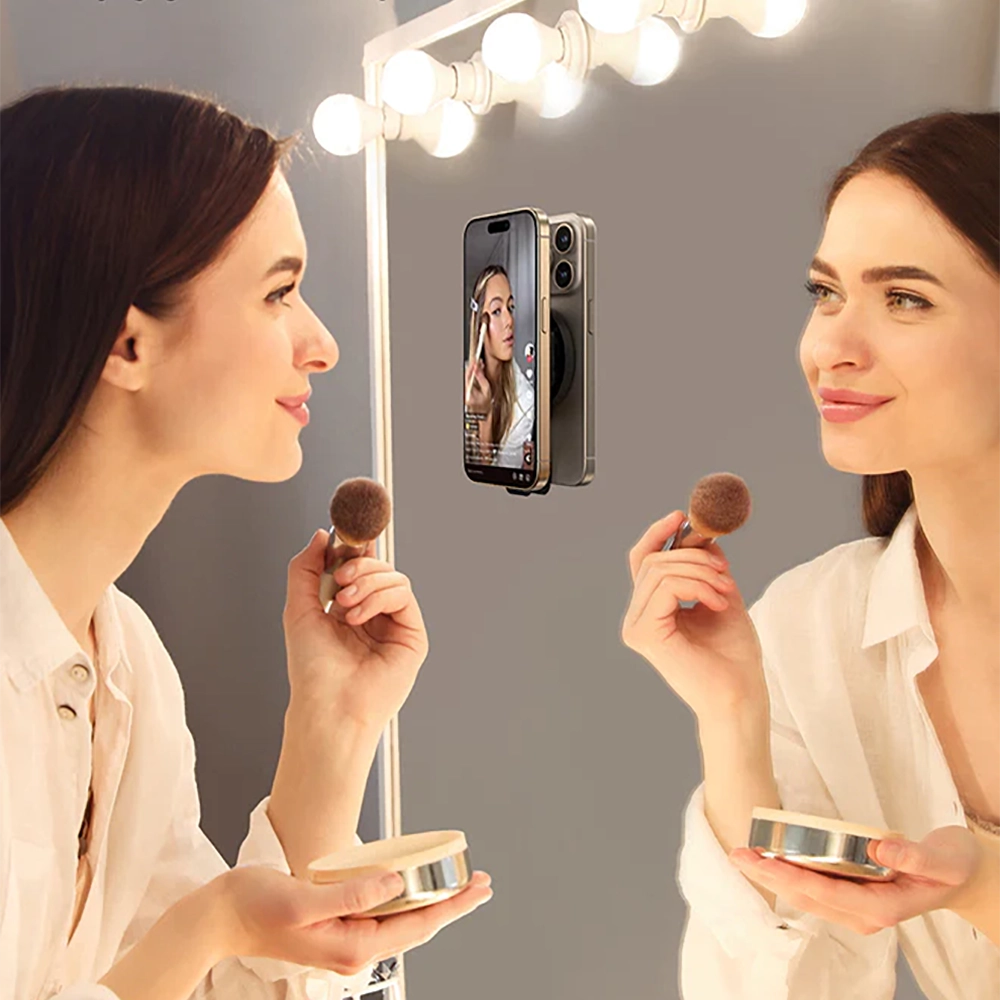 Магнітний тримач з присоскою Joyroom Magnetic Suction Phone Mount Black