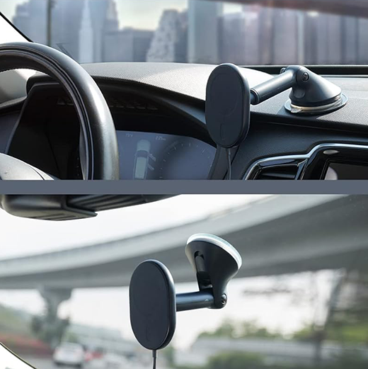Магнітний автотримач MagSafe із швидкою зарядкою iOttie Velox 