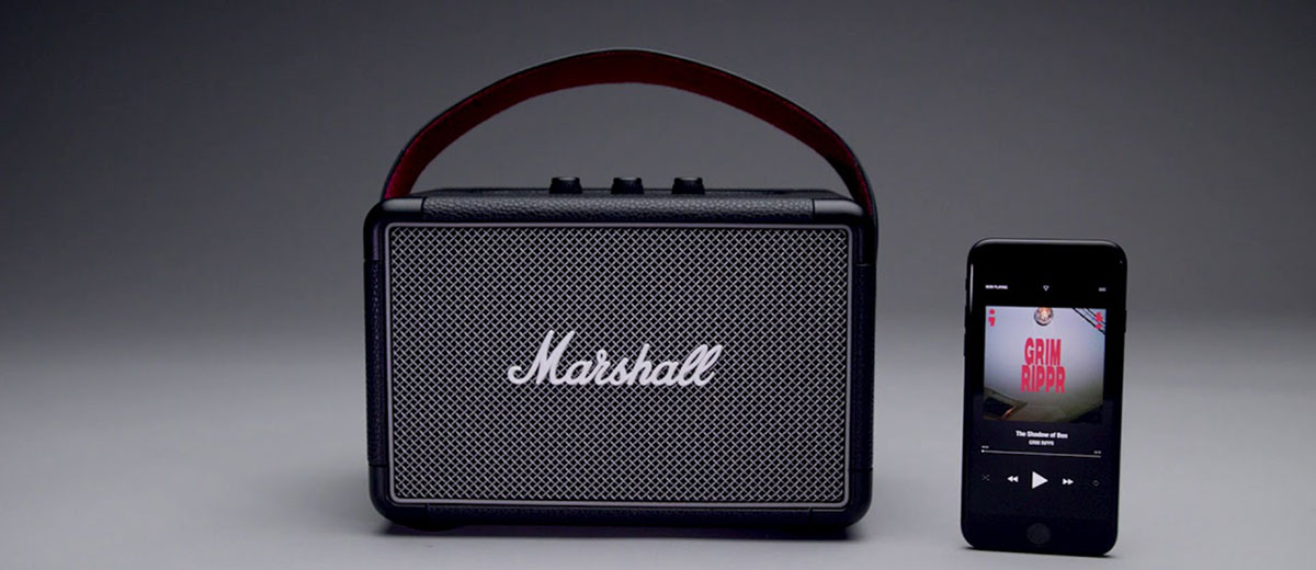 Портативная акустика Marshall Portable Speaker Kilburn II Black
