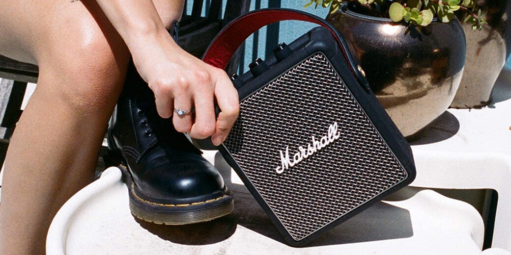 Портативная акустика Marshall Stockwell II дизайн и особенности