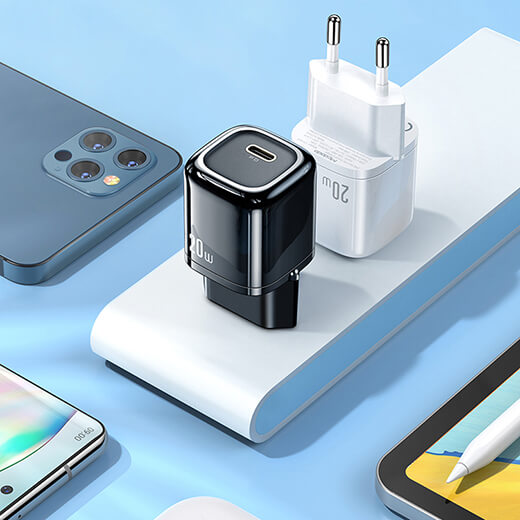Быстрое сетевое зарядное устройство Mcdodo Mini PD Fast Charge 20W