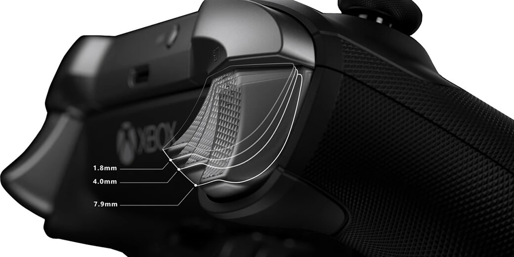 Беспроводной геймпад Microsoft Xbox Elite Controller Series 2 для Xbox Series X | S | PC быстрые триггеры